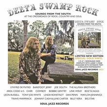 Load image into Gallery viewer, VARIOUS - SOUL JAZZ PRESENTS: DELTA SWAMP ROCK - SOUNDS FORM THE SOUTH: AT THE CROSSROADS OF ROCK, COUNTRY AND SOUL
