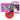 Translucent red vinyl with fold-out poster