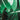 Transparent green Vinyl