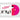 Pink coloured vinyl