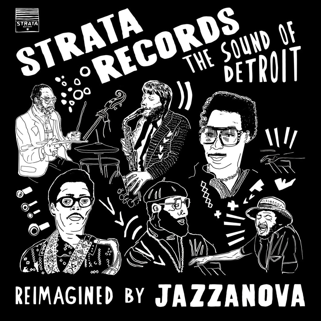 JAZZANOVA - STRATA RECORDS - THE SOUND OF DETROIT - REIMAGINED BY JAZZANOVA